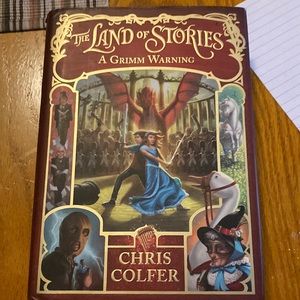 The Land of Stories A Grimm Warning Book 3 hardcover by Chris Colfer